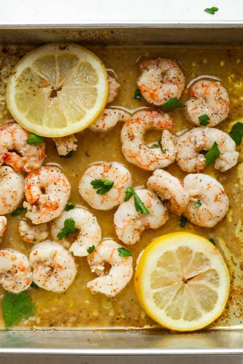 Argentine Shrimp Recipe, Argentinian Shrimp Recipe, Argentine Red Shrimp, Oven Shrimp Recipes, Organically Addison, Baked Shrimp Recipes, Flavorful Shrimp, Shrimp And Rice, Baked Shrimp