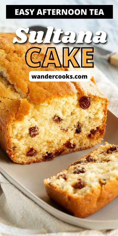 Get baking with Nan’s never fail sultana cake! This classic one bowl recipe creates a moist and irresistible fruit loaf, for a simple afternoon tea treat. Sultana Cake Recipe, Classic Baking Recipes, Sultana Bread, Easy Traybake Recipes, Fruit Loaves, Tea Loaf Recipe, 3 Ingredient Fruit Cake Recipe, Fruit Loaf Recipe, Chocolate Weetbix Slice