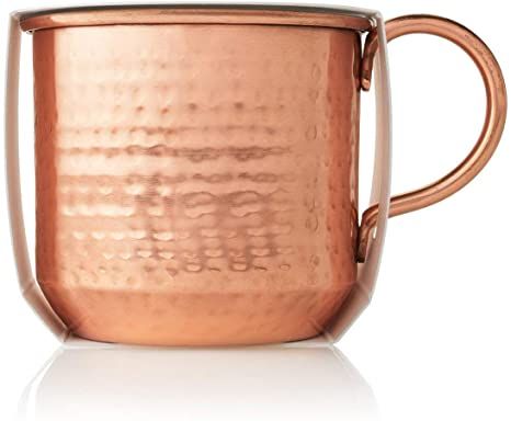 Thymes Mug Candle - 10 Oz - Simmered Cider Mug Candle, Copper Cup, Copper Mug, Copper Candle, Copper Cups, Aromatic Candles, Copper Mugs, Candle Cup, Candle Warmer