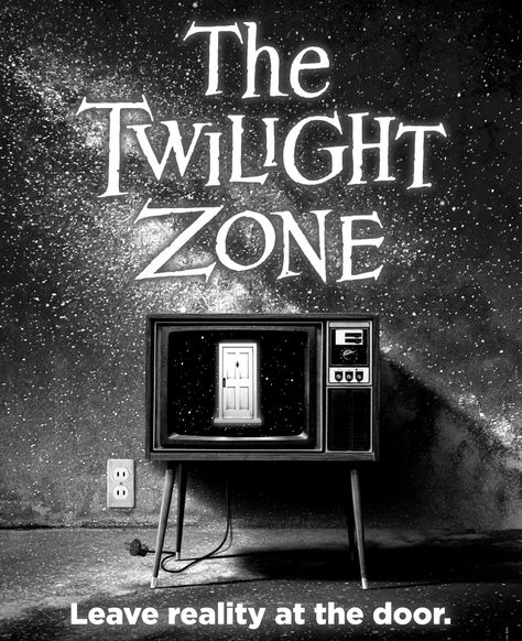 Twilight Zone Tattoo, Twilight Zone Art, 50s Horror, The Twilight Zone, Travel Music, Horror Show, Twilight Zone, Film Inspiration, The Zone