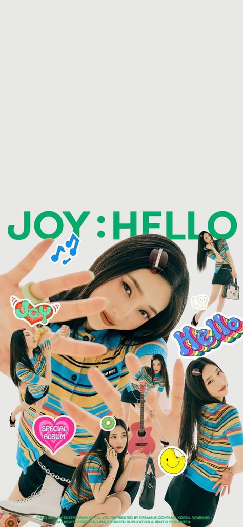 Joy Hello Wallpaper, Joy Hello, Joy Wallpaper, Hello Wallpaper, My Joy, Bae Joohyun, Red Velvet Joy, Park Sooyoung, Kim Yerim