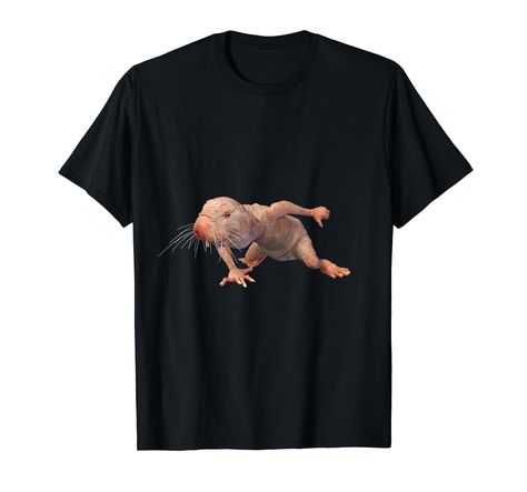 PRICES MAY VARY. Are you a Mole Rat Lover? Are you looking for a Birthday or Christmas Design for an Animal Lover, Rat Lover, Animal Researcher, or Farmer? This Mole-rat design is perfect for any safari animal lover. This Mole-rat design is an exclusive novelty. Grab this funny Mole rat design someone who loves unique animals. Perfect for someone who loves rodents and safari animals. Lightweight, Classic fit, Double-needle sleeve and bottom hem Rat Shirt, Mole Rat, Rodents, Unique Animals, Safari Animals, An Animal, Christmas Design, Mole