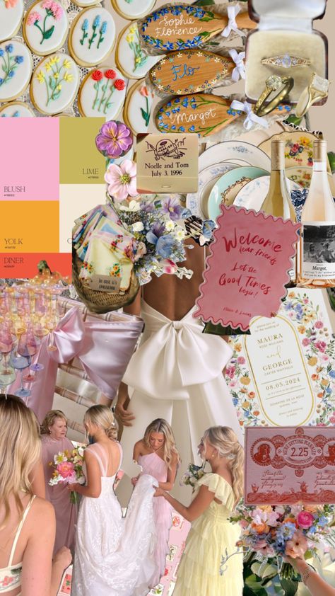 wedding inspo 💛💐🎀👰🏼‍♀️ #wedding #weddinginspo #weddingaesthetic #aesthetic #wallpaper #fyp #art #collage #beauty #nature Barbiecore Wedding, Wedding Collage, Forest Theme Wedding, Bride Book, Beauty Nature, Forest Theme, Vision Boards, Wedding Mood Board, Theme Wedding