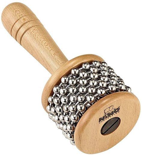 Amazon.com: Nino Percussion Size-NOT Made in China-Beech Wood, for Classroom Music or Playing at Home, 2-Year Warranty, Kids Small Cabasa (NINO701) : Musical Instruments Bongo Drums, Small Guitar, Hand Percussion, Metal Cylinder, Coconut Bowl, Guitar Center, Percussion Instruments, Metal Plate, Beech Wood