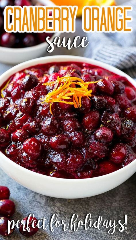 Cranberry Sauce Recipe Easy, Orange Sauce Recipe, Fresh Cranberry Sauce, Best Cranberry Sauce, Easy Cranberry Sauce, Cranberry Orange Sauce, Leftover Cranberry Sauce, Homemade Cranberry Sauce, Cranberry Sauce Recipe