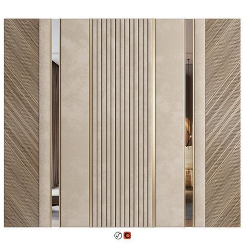 Wall Panel Design Modern Luxury, Wall Panels Design, Wall Panelling Design, Wall Cladding Interior, Middle Eastern Decor, Materials Board Interior Design, Feature Wall Design, Modern Exterior Doors, Cladding Design