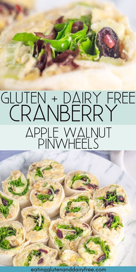 Gluten Free Dairy Free Pinwheels, Dairy Free Pinwheels, Gluten Free Pinwheels, Healthy Pinwheels, Brunch Finger Foods, Cold Appetizers Easy, Dairy Free Alfredo Sauce, Gluten Free Turkey, Gluten Free Dairy Free Dessert