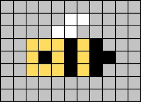 Modele Pixel Art, Pixel Art Ideas, Easy Pixel Art, Pixel Art Templates, Pixel Drawing, Pixel Crochet, Pixel Art Grid, Graph Paper Art, Pix Art