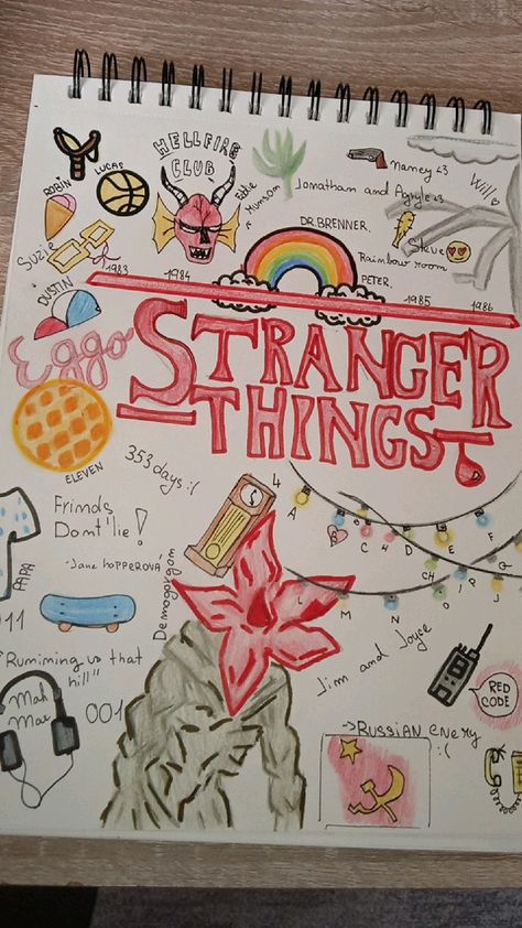 Stranger Things Rajzok, Stranger Things Crafts Diy, Stranger Things Art Drawing, Stranger Things Drawings Ideas, Dibujos Stranger Things, Stranger Things Doodles, Stranger Things Dibujos, Stranger Things Drawings, Stranger Things Theme