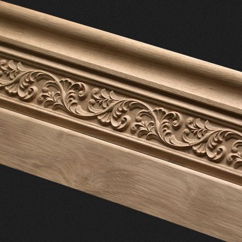 Exclusive wooden baseboard moulding, classic wooden skirting board - KWASNY CARVINGS Wooden Baseboards, Wooden Skirting, Wooden Skirting Board, Wood Carving Board, Pooja Door Design, Baseboard Moulding, Front Door Design Wood, Wood Bed Design, Wooden Front Door Design