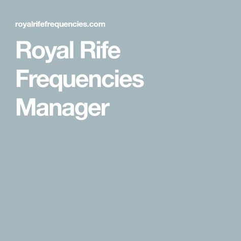 Royal Rife Frequencies Manager Rife Frequencies Therapy, Rife Frequencies, Uterine Prolapse, Mast Cell, Kidney Damage, Lower Abdomen, Lymph Nodes, Scar Tissue, Urinary Tract