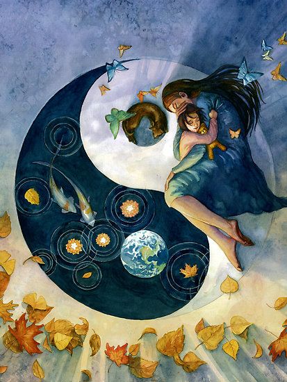 Earth in the Balance by Janet Chui Inner Child Healing, Cover Artwork, Alcohol Ink Art, Spiritual Art, Inner Child, Children Illustration, Ink Art, Yin Yang, Painting Techniques