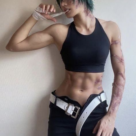 Masc Women, Buff Women, Maki Zenin, Female Reference, Female Pose Reference, Body Reference Poses, Fitness Inspiration Body, Human Poses Reference, Muscle Girls