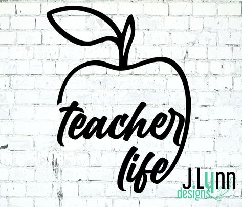 Teacher Decals, Teacher Reflection, Teacher Appreciation Gifts Diy, Teacher Teaching, Cricut Craft Room, Teacher Quotes, Cricut Tutorials, Columbia Blue, Grass Green