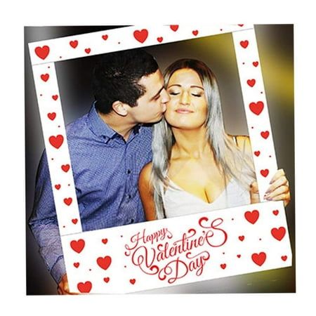 Aahs Engraving Valentine's Day Party Frame Photo Prop, 35 X 30 inchesWhite Photo Booth Party Frame Featuring Red Hearts and a Valentine's Message in Red ScriptFrame Measures 35 X 30 inchesFrame Window Measures 24 X 23 inchesPerfect to Commemorate a Special Day, One Frame Per Package Size: 35" x 30".  Color: Multicolor. Valentines Photo Booth, Photo Prop Frame, Photo Booth Party, Party Frame, Foto 3d, Frame Props, Valentine Messages, Photo Frame Prop, Instagram Photo Frame