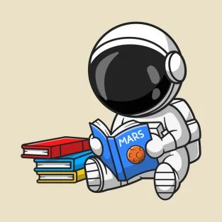 Astronaut Cartoon Cute, Astronaut Reading A Book, Reading Book Cartoon, Studying Gif, Reward System For Kids, Astronaut Cartoon, Music Notes Art, Book Cartoon, Cartoon Astronaut