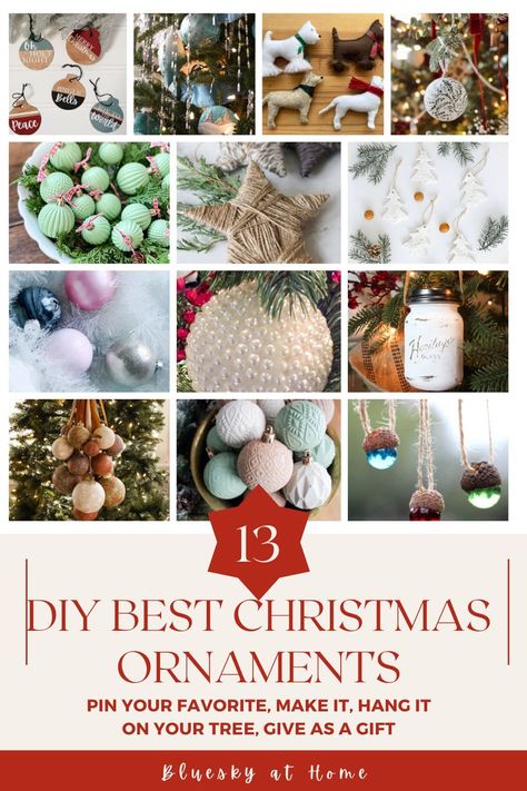 Discover the joy of crafting with our guide to DIY Christmas tree ornaments. Unleash your creativity with fun, budget-friendly ideas and materials. Perfect for families, these handmade decorations add a personal touch to your holiday celebrations. Start your festive crafting today! Be sure to PIN these pretty projects. Christmas Tree Diy Ornaments, Best Christmas Tree, Amazon Christmas, Christmas Tree Diy, Diy Christmas Ornament, Diy Christmas Tree Ornaments, Christmas Tree Decorations Diy, Christmas Stencils, Unique Christmas Decorations