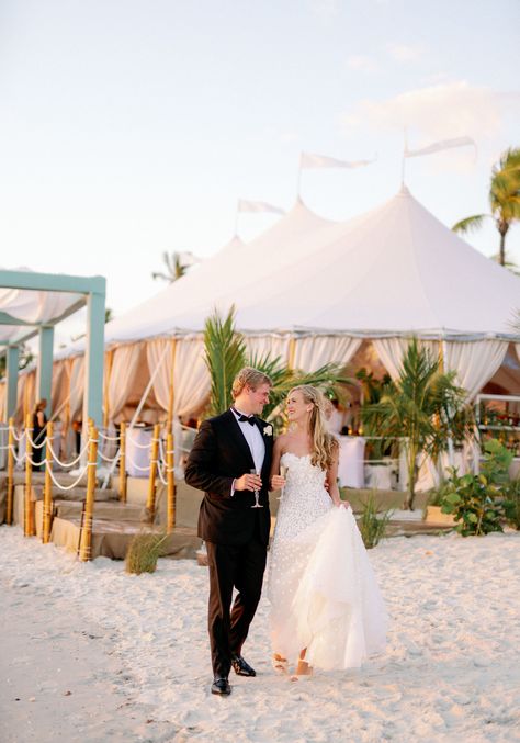 South Florida Wedding Venues, Florida Destinations, Destin Florida Wedding, South Florida Wedding, Florida Wedding Venues, Port Royal, Tent Reception, Beach Wedding Inspiration, Beach Ceremony