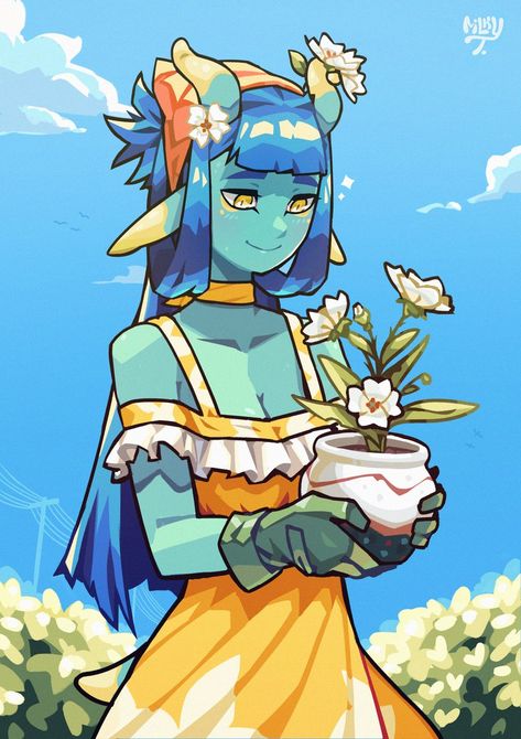 Gardening Drawing Reference, Garden Character Design, Plant Oc Art, Dnd Plants, Dnd Idea, Dnd Reference, Passion In Life, Posca Art, Character Inspo