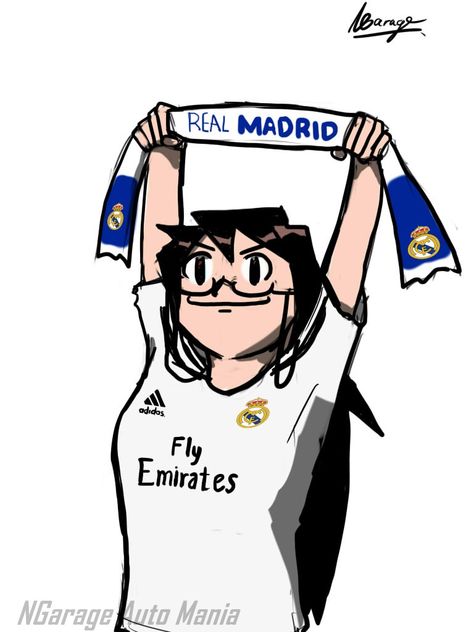 Nail It, Someone Told Me, Fan Girl, Real Style, Real Madrid, Madrid, Soccer, Deviantart, Fan