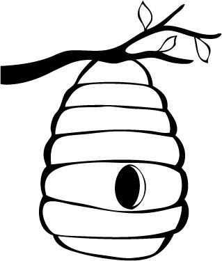 Beehive bee hive outline clipart kid Beehive Drawing, Bee Themed Classroom, Bee Classroom, Awesome Woodworking Ideas, Woodworking For Beginners, Aktivitas Montessori, Wood Working Gifts, Bee Crafts, Bee Decor