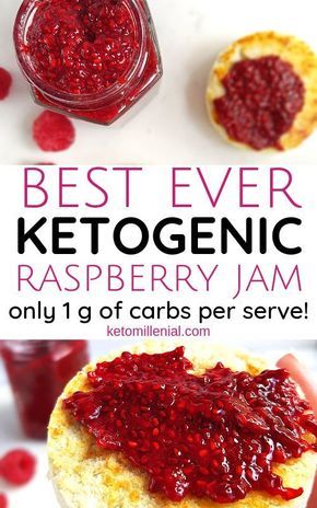 This keto raspberry jam recipe is so delicious! I�m so glad I found this keto friendly raspberry chia seed jam that I can have with toast, porridge, pancakes and other keto desserts! Definetly PINNING this so I don�t lose this recipe!! Keto Raspberry Jam, Sugar Free Raspberry Jam, Keto Jam, Blueberry Butter, Keto Favorites, Chia Jam Recipe, Keto Raspberry, Tartiflette Recipe, Keto Veggies