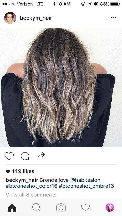 Trendy Hairstyle, Brown Hair Balayage, Ombré Hair, Pinterest Hair, Brown Blonde Hair, Hair Color Balayage, Hair Inspo Color, Hair Skin, Blonde Highlights