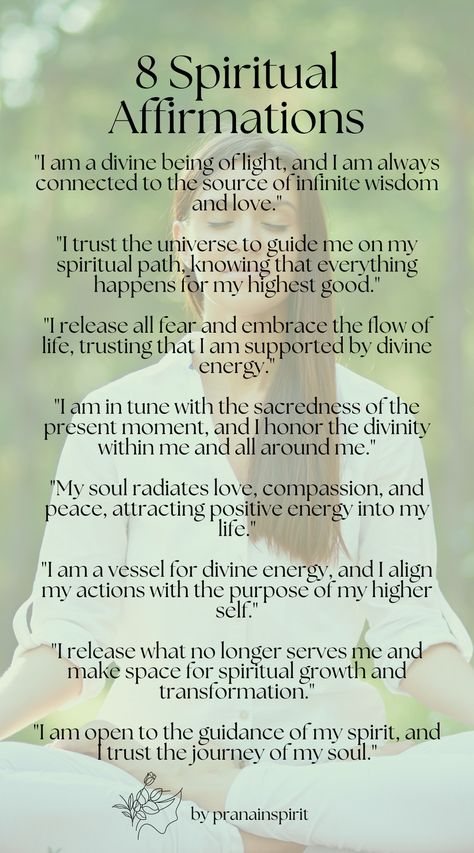 8 spiritual affirmations to enhance your spiritual journey and raise vibration.  #affirmations #spiritualaffirmations #shadowwork #journaling #journalprompts #selfawareness #writing #writingtherapy #spiritual #femininespirituality shadow work - journaling - journal prompts - shadow work journal prompts - writing therapy - self-improvement - inner healing - journaling questions - affirmations Shadow Self Quotes, Shadow Work Affirmations, Shadowwork Journaling, Witchy Affirmations, Shadow Work Journal Prompts, Work Journal Prompts, Spiritual Affirmations, Prompts Writing, Shadow Work Journal