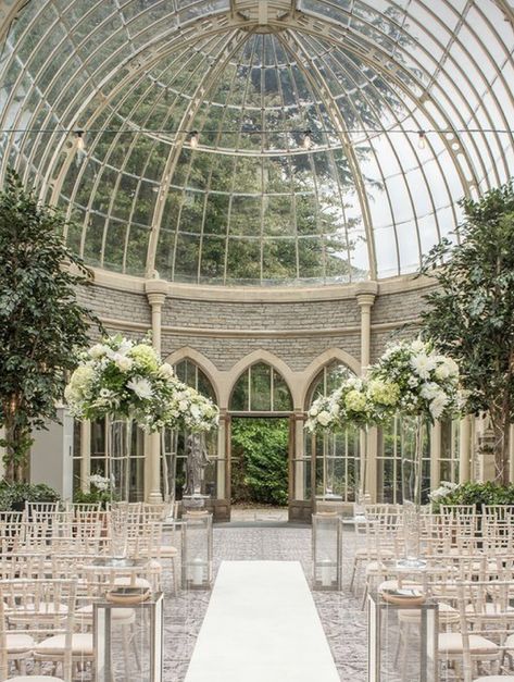 Harry & Ginny’s wedding Gherkin London, Tortworth Court, Greenhouse Venue, Fasad Design, Wedding Venues Indoor, Elegant Wedding Venues, Court Wedding, Greenhouse Wedding, Dream Wedding Venues