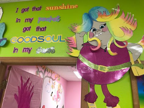 Trolls Door Decoration, Trolls Bulletin Board Ideas, Sunshine In My Pocket, Bulletin Board Ideas, Group 2, Classroom Theme, Door Decoration, Classroom Themes, Board Ideas