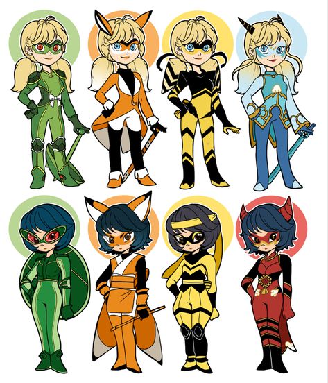 Kwami Swap, Ladybug E Catnoir, Ladybug Outfits, Arte Do Kawaii, Ladybug Art, Miraculous Ladybug Oc, Tokyo Mew Mew, Miraculous Ladybug Memes, Miraculous Characters