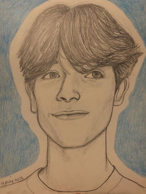 drawing of matt sturniolo by art.by.lily.8 on instagram #art Show Drawings Sketch, Things To Draw On Cardboard, Sturniolo Triplets Drawing Ideas, Matt Sturniolo Fan Art, Sturniolo Triplets Sketch, Sturniolo Triplets Drawing Easy, Cute Mini Drawing Ideas, Nick Sturniolo Drawing, Sturniolo Triplets Fan Art