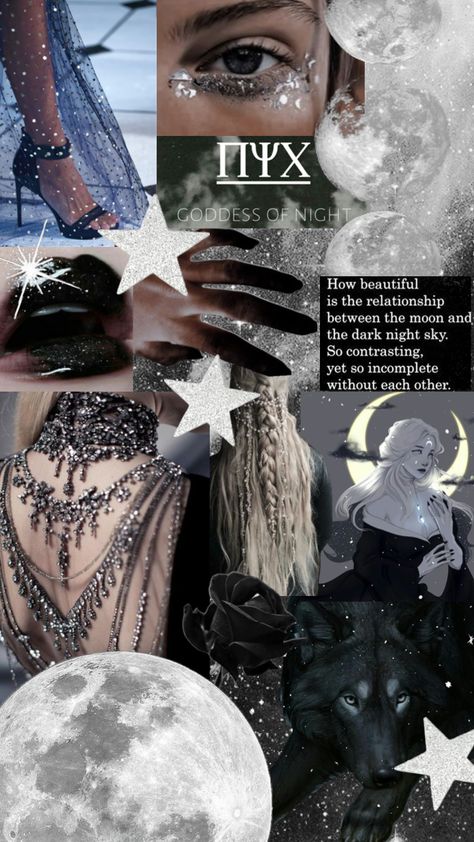 #NYX #goddess #night Nyx Goddess Aesthetic Outfit, Spooky Baddie Aesthetic, Nyx Fanart Goddess, Nyx The Goddess Of Night, Night Goddess Aesthetic, Nyx Inspired Outfits, Nyx Wallpaper Goddess, Nyx Costume Goddesses, Nyx Goddess Aesthetic Wallpaper