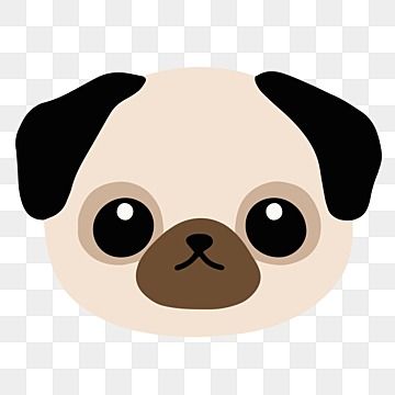 pug,dog,pet,cute,animal,love,furryfriend,puppy Pug Face Drawing, Cute Face Cartoon, Cartoon Puppies, Pug Clipart, Pug Cartoon, Pug Illustration, Pug Face, Dog Template, Cute Dog Cartoon