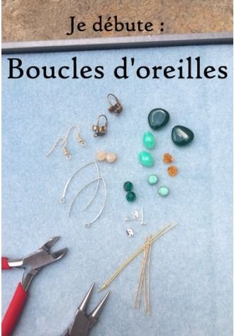 Je débute: Boucles d'oreilles - Les Fiches Techniques - Les Tutos Diy Bijou, Wood Beads Jewelry, Homemade Candy, Diy Techniques, Wire Jewelry Making, Diy Bijoux, Paper Bead Jewelry, Diy Jewelry Inspiration, Handmade Jewel