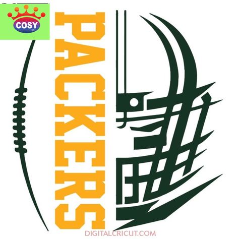 Green Bay Packers Crafts, Green Bay Packers Svg, Green Bay Packers Helmet, Packers Svg, Nfl Memes, Craft Booth Displays, Nfl Svg, Cricut Projects Beginner, American Football Players