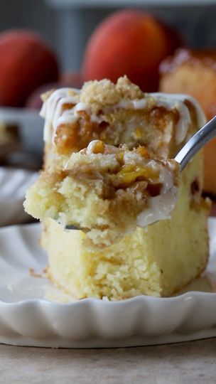 613K views · 18K reactions | This Peach Cobbler Pound Cake is tender and buttery, loaded with caramelized peaches, a delicious biscuit crumble.
Recipe in the comments 💕 | Pies and Tacos | Ella Joy Meir · Glass Piano Glass Piano, Peach Cobbler Pound Cake, Pies And Tacos, Caramelized Peaches, Crumble Recipe, Peach Cobbler, Pound Cake, Cobbler, Peaches