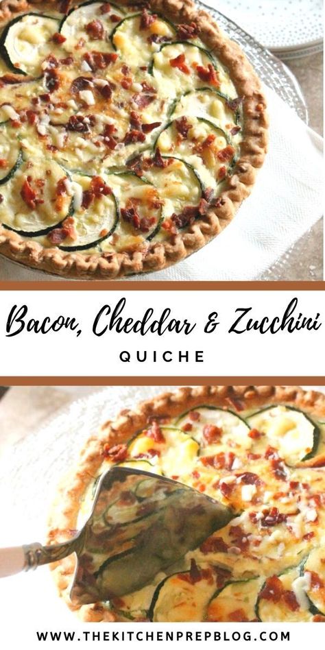 Quiche Zucchini, Zucchini Quiche Recipes, Brunch Egg Dishes, Zucchini Cheddar, Bacon Zucchini, Zucchini Quiche, Easter Food Appetizers, Breakfast Quiche Recipes, Quiche Recipes Easy