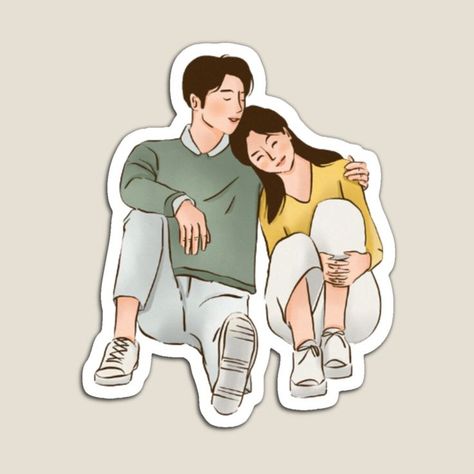 Cute Couple Stickers Aesthetic, Couple Stickers Aesthetic, Couple Cartoon Sticker, Love Sticker Printable, Aesthetic Love Stickers, Couple Stickers Printable, Couple Stickers For Scrapbook, Love Stickers Printables Scrapbooking, Cute Couple Stickers