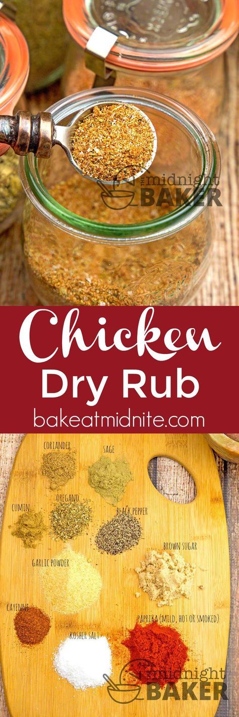 Chicken Dry Rub, Rub For Chicken, Grilled Chicken Legs, Dry Rub For Chicken, Homemade Dry Rub, Dry Rub Recipes, Chicken Rub, Dry Rubs, Meat Rubs