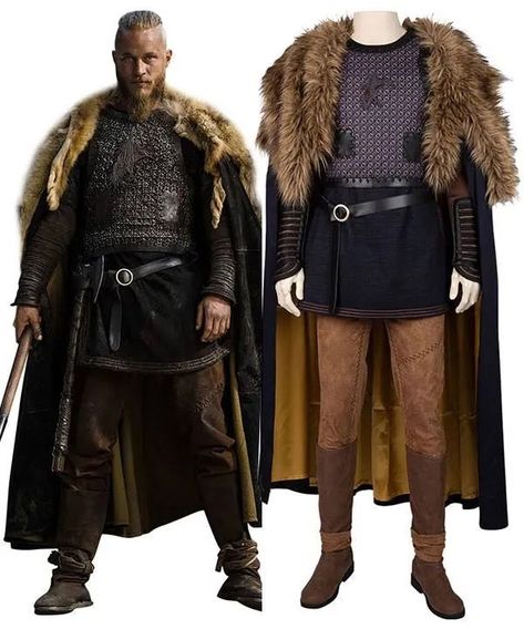 Vikings Costume, Barbarian Costume, Ragnar Vikings, Viking Party, Vikings Ragnar, Viking Dress, Viking Costume, Cosplay Ideas, Cosplay Costume