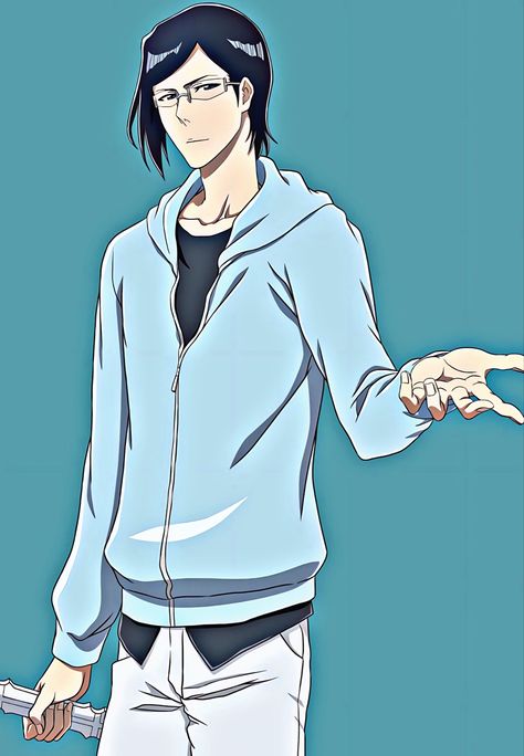 Quincy Bleach, Ishida Uryuu, Uryu Ishida, Orange Icons:), Anime Demon Boy, Bleach Fanart, Bleach Art, Naruto And Sasuke, Bleach Anime