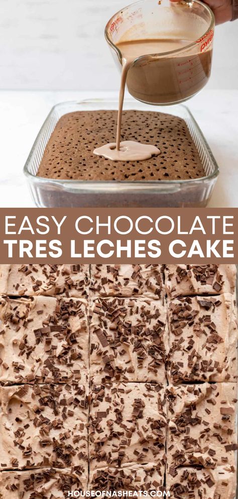 Tres Leches Icing Recipe, Mexican Chocolate Tres Leches Cake, Seis Leches Cake, Des Leches Cake, Tres Leches Cake Recipe Chocolate, Tres Leches Chocolate Box Cake Recipe, Tres Leches Cake Ina Garten, Tres Leches Cake From Scratch, Rum Tres Leches Cake