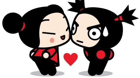 Pucca X Garu Cartoon, Hello Kitty Drawing, Sweetie Pie, Cartoon Games, Old Cartoons, Couple Cartoon, Funny Love, Cartoon Characters, Cute Stickers