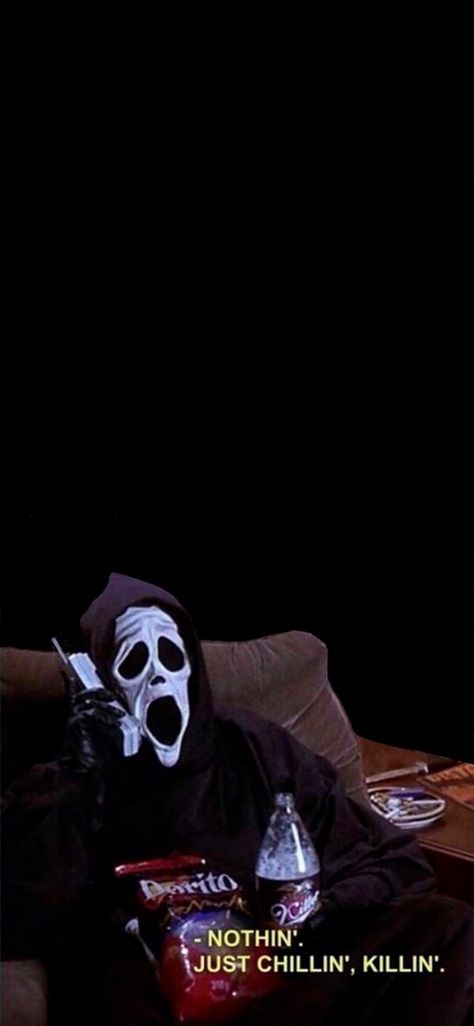 Ghostface Wallpaper Aesthetic, Chucky Horror Movie, Hypebeast Iphone Wallpaper, Funny Lock Screen Wallpaper, Halloween Wallpaper Iphone Backgrounds, Halloween Wallpaper Cute, Scary Movie Characters, Scary Wallpaper, Goth Wallpaper