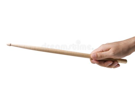 Hand Holding Drum Stick. Isolated on white with clipping path #Sponsored , #AD, #ad, #Holding, #Stick, #clipping, #Drum Hand Holding Drumsticks, Hand Holding Wand References, Person Holding Stick Reference, Holding Drumsticks Reference, Hand Holding Stick Reference, Holding Stick Reference, Hand Holding Stick, Artist Analysis, Painting References