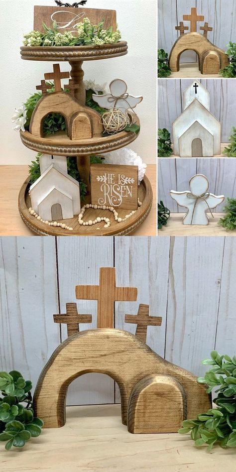 Jesus Tomb-Easter Tray Bundle Kit in 2022 | Tiered tray decor, 4th july crafts, Jesus tomb Jesus Easter Decor, Happy Easter He Is Risen, Easter Tomb, Resurrection Of Christ, Jesus Tomb, Easter Coloring Book, Church Easter Decorations, 4th July Crafts, Easter Craft Decorations