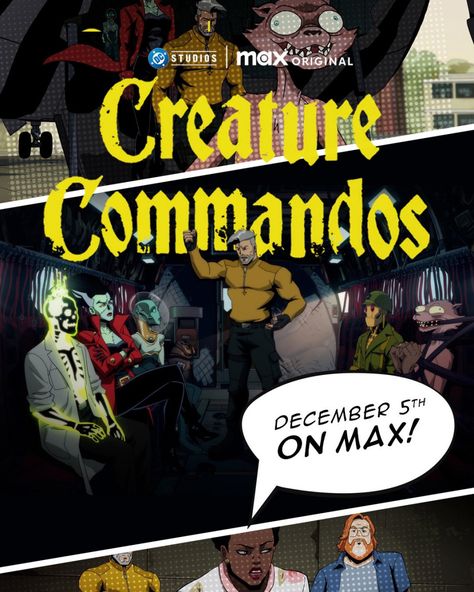 DC Studios has announced Creature Commandos, the upcoming DC Comics-inspired animated series 

The post “Creature Commandos” To Debut Dec. 5, 2024 On Max, New Poster Released first appeared on The World's Finest. Creature Commandos Dc, Creature Commandos, Beware The Batman, Gotham News, Batman Ninja, Tv Poster, Toronto Film Festival, Friends Cast, Dot Dot