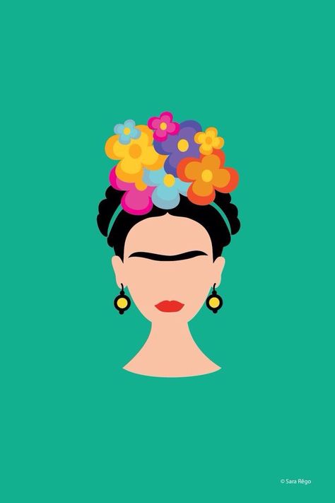 Image shared by  ❁ℒᗩᘎᖇᗩ. Find images and videos about text, wallpaper and background on We Heart It - the app to get lost in what you love. Frida Kahlo Cartoon, Frida Kahlo Paintings, Kahlo Paintings, Frida And Diego, Frida Art, Frida Kahlo Art, Mexican Art, Art Projects, Pop Art