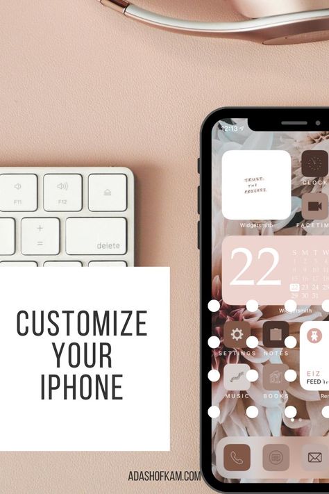 Iphone Icon Organization, How To Style Iphone Home Screen, Iphone 16 Setup, Iphone Homepage Aesthetic, How To Set Up Widgets On Iphone, How To Decorate Your Home Screen, How To Edit Widgets Iphone, Custom Home Screen Iphone Ideas, Organising Iphone Home Screen